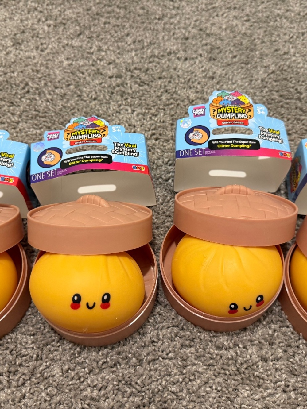 YELLOW DUMPLINGS (set of 4)